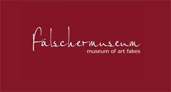 Desktop Screenshot of faelschermuseum.com